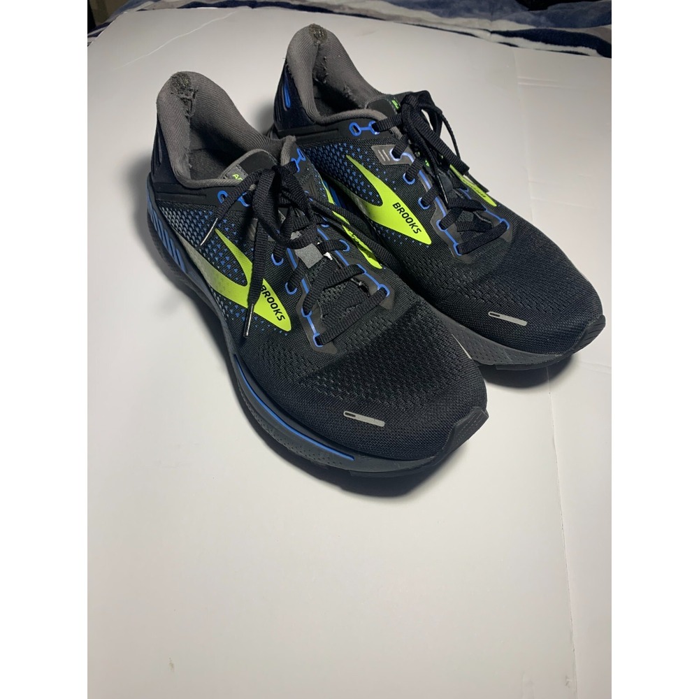 Brooks Men Adrenaline GTS 22 Running Shoes Black 1103661D069 Size 11.5 D Wide